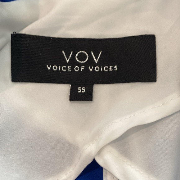 VOV VOICE OF VOICES COBALT BLUE BLAZER NWOT - Picture 7 of 7